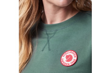 Image of Fjallraven 1960 Logo Badge Sweater - Womens, Deep Patina, Extra Small, F87230-679-XS
