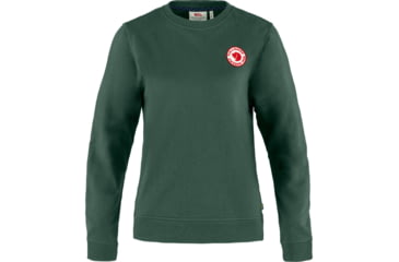 Image of Fjallraven 1960 Logo Badge Sweater - Womens, Deep Patina, Small, F87230-679-S