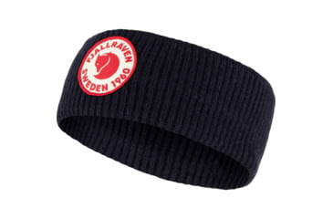 Image of Fjallraven 1960 Logo Headband, Dark Navy, One Size, F87082-555-OneSize