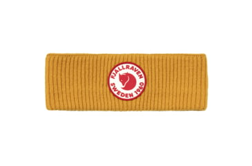 Image of Fjallraven 1960 Logo Headband, Mustard Yellow, One Size, F87082-161-OneSize