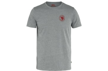 Image of Fjallraven 1960 Logo T-Shirt - Mens, Grey Melange, Large, F87313-051-L