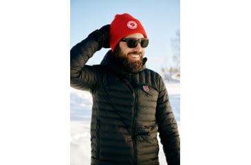 Image of Fjallraven 1961 Logo Hat, True Red, One Size, F78142-334-OS