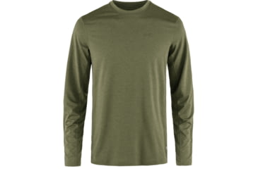 Image of Fjallraven Abisko Day Hike Long Sleeve - Mens, Green, Extra Small, F12600214-620-XS