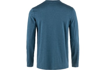 Image of Fjallraven Abisko Day Hike Long Sleeve - Mens, Indigo Blue, Medium, F12600214-534-M