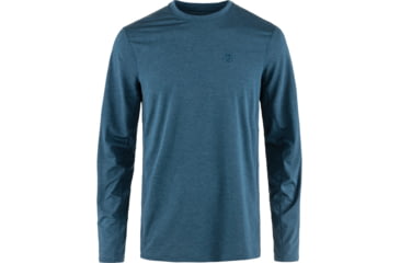 Image of Fjallraven Abisko Day Hike Long Sleeve - Mens, Indigo Blue, Medium, F12600214-534-M