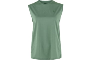 Image of Fjallraven Abisko Day Hike Tank Top - Womens, Patina Green, Extra Small, F14600162-614-XS