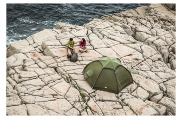 Image of Fjallraven Abisko Dome 2 Tent, Pine Green, F53502-616-One Size