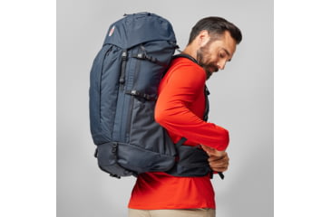 Image of Fjallraven Abisko Friluft 45 Backpack - Unisex, Navy, Large, F23200240-560-One Size