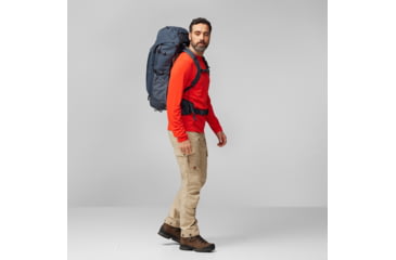 Image of Fjallraven Abisko Friluft 45 Backpack - Unisex, Navy, Large, F23200240-560-One Size