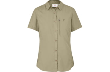 Image of Fjallraven Abisko Hike Short Sleeve Shirt - Women's-Cork-Small