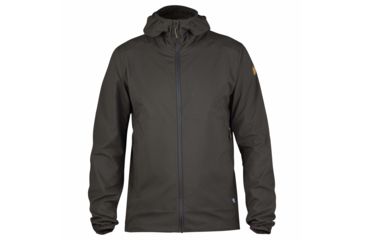 Image of Fjallraven Abisko Hybrid Windbreaker - Mens, Dark Grey, 2XL, F82484-30-XXL