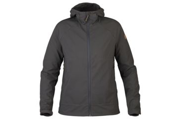 Image of Fjallraven Abisko Hybrid Windbreaker - Womens, Dark Grey, Extra Large, F89825-30-XL