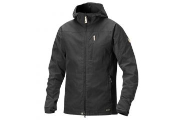 Image of Fjallraven Abisko Jacket - Men's-Black-X-Large