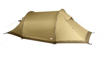 Image of Fjallraven Abisko Lite 3 Tunnel Tent, Sand, F53303-220-One Size