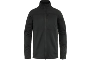 Image of Fjallraven Abisko Lite Fleece Jacket - Mens, Black, Small, F86971-550-S