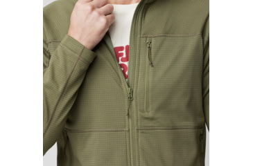 Image of Fjallraven Abisko Lite Fleece Jacket - Mens, Green, Extra Small, F86971-620-XS
