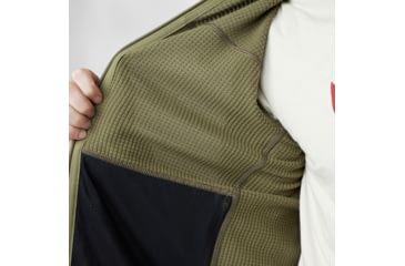 Image of Fjallraven Abisko Lite Fleece Jacket - Mens, Green, Extra Small, F86971-620-XS