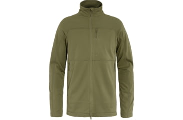 Image of Fjallraven Abisko Lite Fleece Jacket - Mens, Green, Extra Small, F86971-620-XS