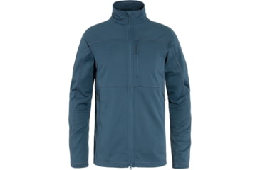 Image of Fjallraven Abisko Lite Fleece Jacket - Mens, Indigo Blue, Large, F86971-534-L