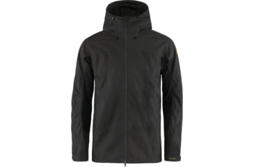 Image of Fjallraven Abisko Lite Trekking Jacket - Mens, Dark Grey/Black, Small, F86132-030-550-S