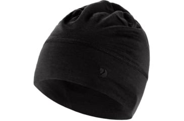 Image of Fjallraven Abisko Lite Wool Beanie, Black, One Size, F87080-550-OneSize