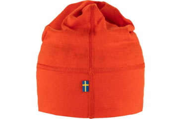Image of Fjallraven Abisko Lite Wool Beanie, Flame Orange, One Size, F87080-214-OneSize