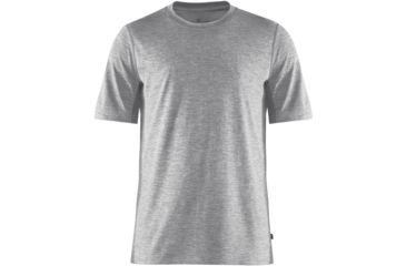 Image of Fjallraven Abisko Mesh Short Sleeve T-Shirt - Mens, Shark Grey, Medium, F87198-016-M