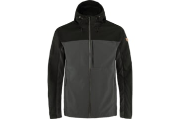 Image of Fjallraven Abisko Midsummer Jacket - Mens, Dark Grey/Black, Extra Large, F81151-030-550-XL