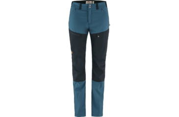 Image of Fjallraven Abisko Midsummer Trousers - Womens, Indigo Blue/Dark Navy, 42, F89827-534-555-42