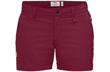 Image of Fjallraven Abisko Lightweight Stretch Shorts - Women's, 36 in, Plum, F89585-420-36