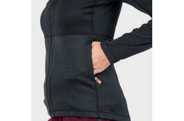Image of Fjallraven Abisko Trail Fleece - Womens, Black, M, F89589-550-M