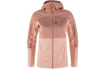Image of Fjallraven Abisko Trail Fleece - Womens, Chalk Rose/Dusty Rose, Large, F89589-302-300-L