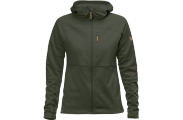 Image of Fjallraven Abisko Trail Fleece - Womens, Deep Forest, 2XS, F89589-662-XXS