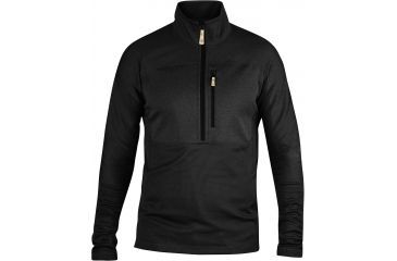 Image of Fjallraven Abisko Trail Pullover - Men's-Black-X-Large