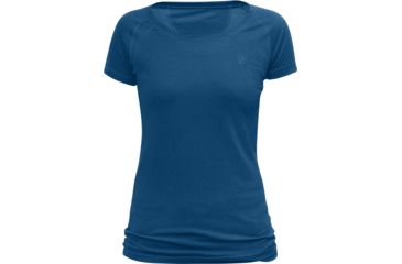 Image of Fjallraven Abisko Trail T-Shirt - Women's-Lake Blue-X-Large