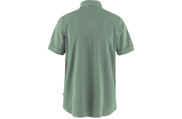 Image of Fjallraven Abisko Trekking Short Sleeve Shirt - Mens, Patina Green, Medium, F87939-614-M