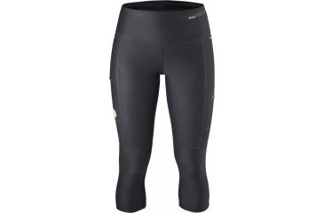Image of Fjallraven Abisko Trekking Tights 3/4 Tights Womens, Black, XXS F89781-550-XXS