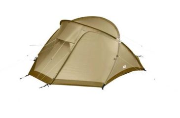Image of Fjallraven Abisko View 2 Tent, Sand, One Size, F53402-220-One Size