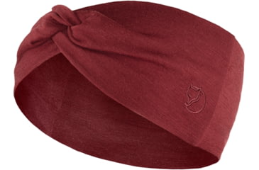 Image of Fjallraven Abisko Wool Headband, Pomegranate Red, One Size, F84782-346-OneSize