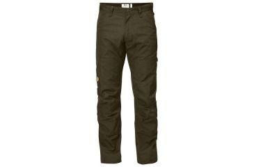 Image of Fjallraven Barents Pro Jeans - Men's-Dark Olive-EU 50