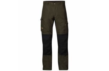 Image of Fjallraven Barents Pro Trekking Trousers - Mens, Dark Olive, US 41-42/EU 60, F81761-633-60