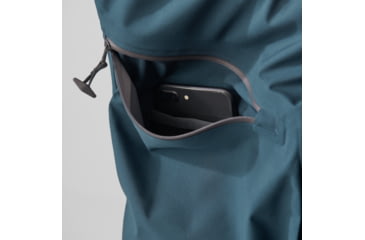 Image of Fjallraven Bergtagen Eco-Shell Trousers - Mens, Mountain Blue, 56, F86622-570-56