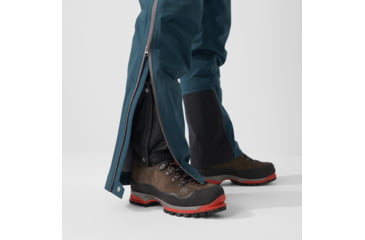 Image of Fjallraven Bergtagen Eco-Shell Trousers - Mens, Mountain Blue, 56, F86622-570-56