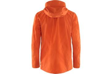 Image of Fjallraven Bergtagen Lite Eco-Shell Jacket - Mens, Hokkaido Orange, 2XL, F87403-208-XXL