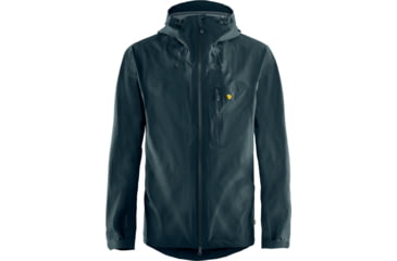 Image of Fjallraven Bergtagen Lite Eco-Shell Jacket - Mens, Mountain Blue, Extra Small, F87403-570-XS