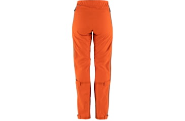 Image of Fjallraven Bergtagen Lite Eco-Shell Trousers - Womens, Hokkaido Orange, 40, F89885-208-40
