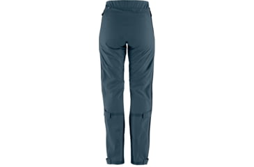 Image of Fjallraven Bergtagen Lite Eco-Shell Trousers - Womens, Mountain Blue, 38, F89885-570-38