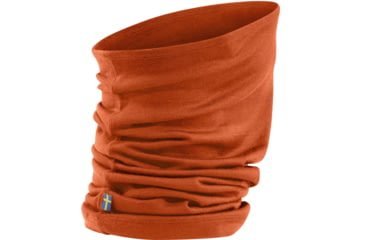 Image of Fjallraven Bergtagen Neck Gaiter, Hokkaido Orange, One Size, F77405-208-OneSize