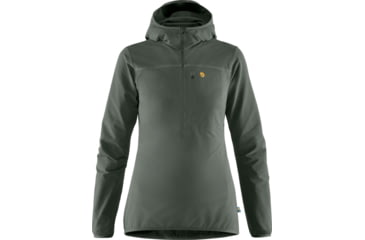 Image of Fjallraven Bergtagen Stretch Half Zip - Womens, Basalt, Small, F89881-050-S