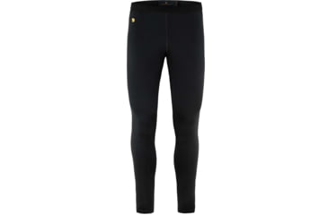 Image of Fjallraven Bergtagen Thinwool Long Johns - Mens, Black, 2XL, F87406-550-XXL